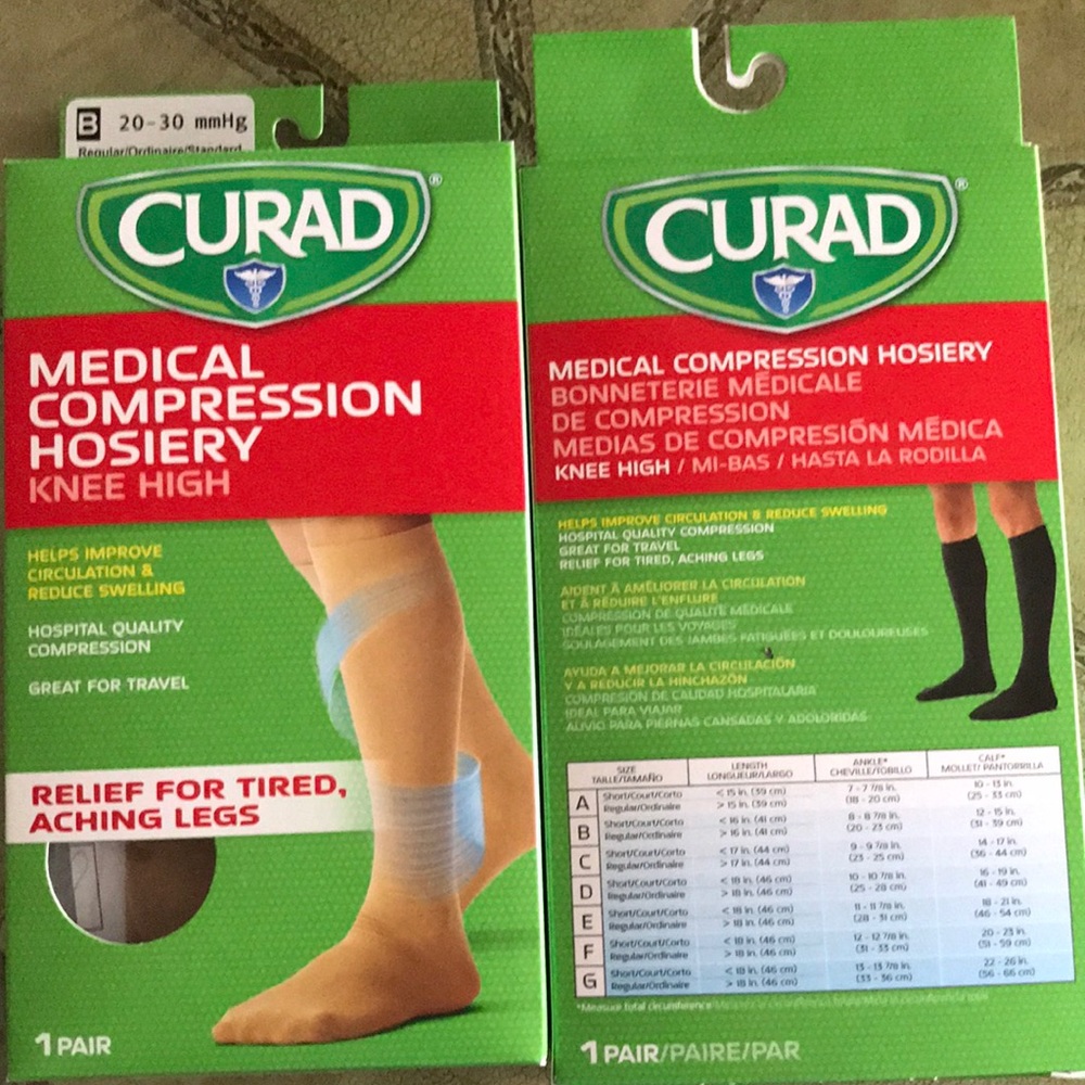 CURAD COMPRESSION SOCKS